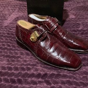 Mauri Alligator Burgundy size 11